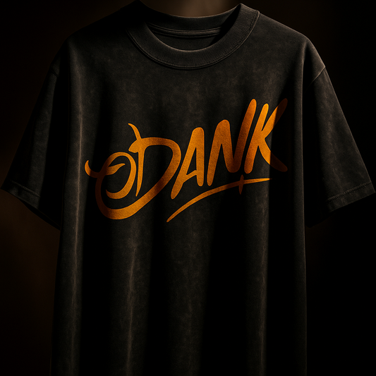 DANK™ Tigerstorm Acid Wash Oversized Tee