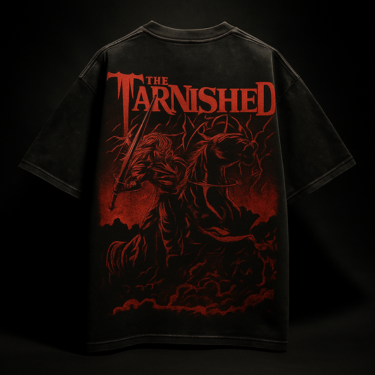 DANK™ "The Tarnished" Acid Wash Oversized Tee