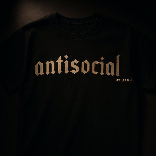 DANK™ "ANTISOCIAL" Oversized Tee