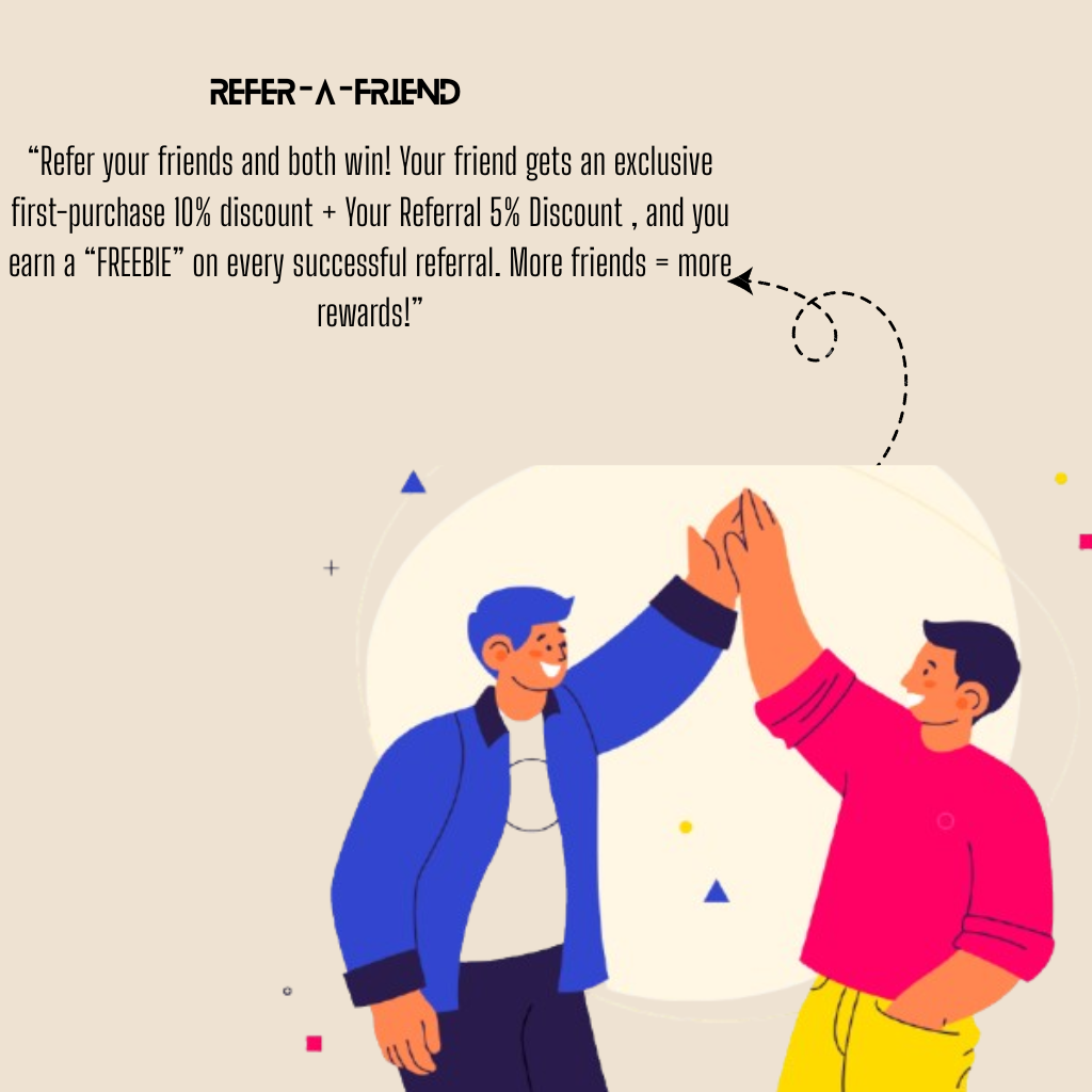 REFER A FRIEND & ENJOY DISCOUNT