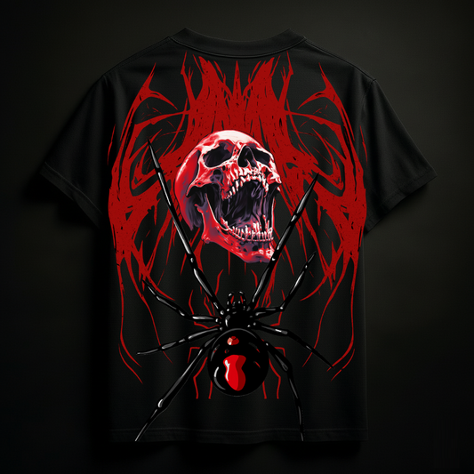 DANK™ "SPIKULL" Oversized Tee