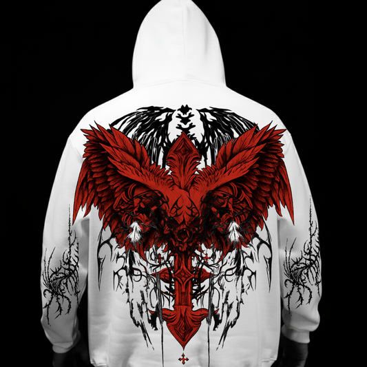 DANK™ ARCHIVE "RED DOOM" HOODIE